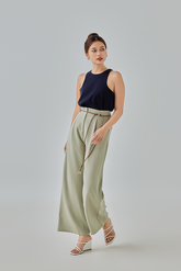 Olea High Waisted Wide Leg Pants